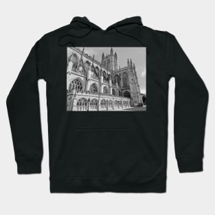 Monochrome Bath Abbey Hoodie